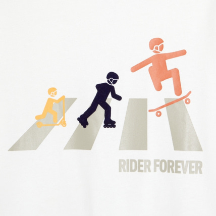 Avis T-shirt à message en coton biologique beige garçon OKAIDI 2