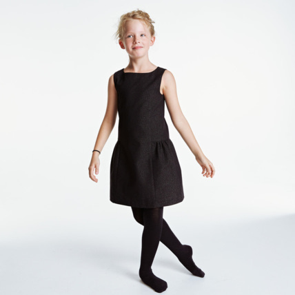 Robe preppy pailletee noire fille OKAIDI Comparateur Avis Prix