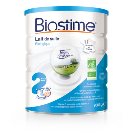 Avis Lait 2ème âge Bio BIOSTIME 1