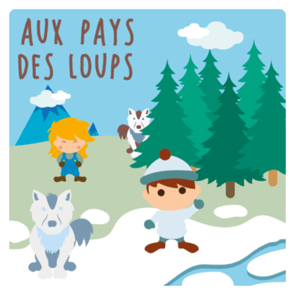 Avis Histoires audio enfant - Aux pays des loups lunii 1