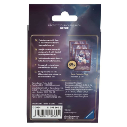 Avis Disney Lorcana Set 4: Sleeves Génie - de 8 ans RAVENSBURGER 2