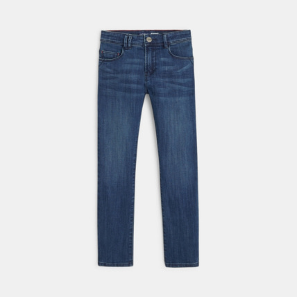 Avis Jean droit ultra-résistant bleu garçon OKAIDI 1