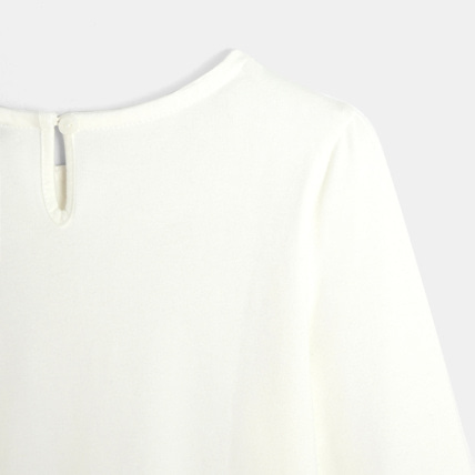 Avis T-shirt à sequins magiques blanc fille OKAIDI 5