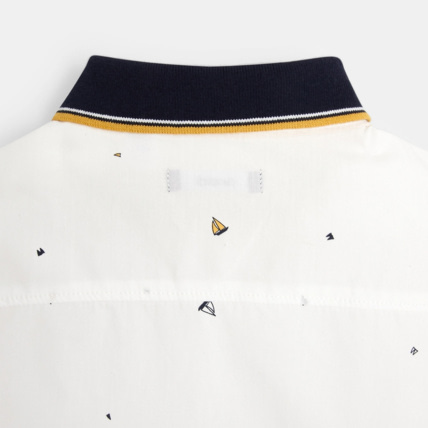 Avis Chemise à petits motifs bleue garçon OKAIDI 3