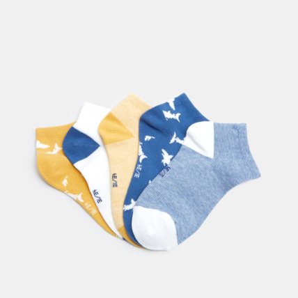 Avis Socquettes fantaisie (lot de 5) bleu garçon OKAIDI 2