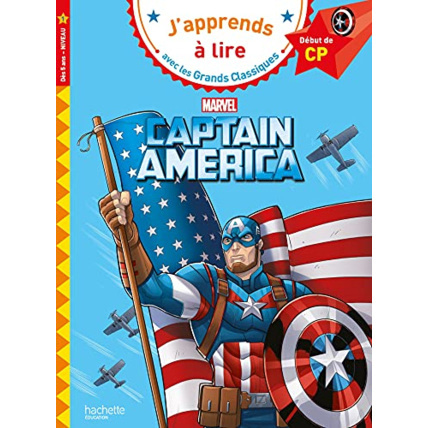 Avis Disney - Marvel - Captain America, CP niveau 1 Hachette Éducation 1