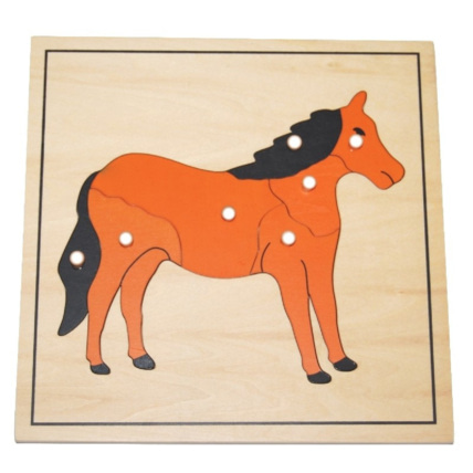 Avis Puzzle du cheval ambiance montessori 1