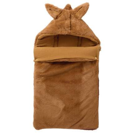 Avis Nid d'ange fausse fourrure double gaze BB AND CO 2