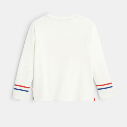 Avis Sweat-shirt LOVE beige fille OKAIDI 4
