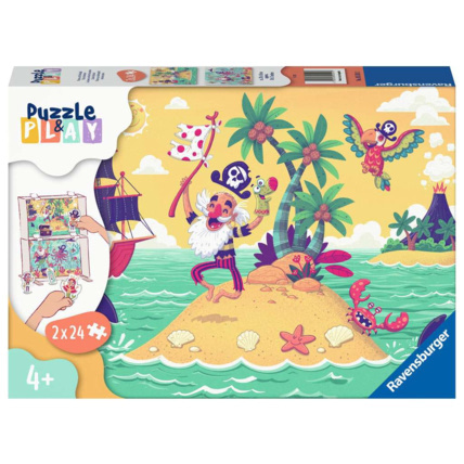 Avis Puzzle & Play - La chasse au trésor des pirates - de 4 ans RAVENSBURGER 1