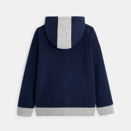 Avis Sweat-shirt zippé à capuche OK96 bleu garçon OKAIDI 4