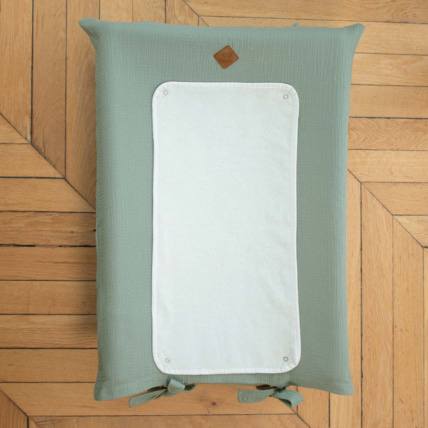 Avis Housse de matelas à langer en gaze de coton, Jeanne Sevira Kids 7