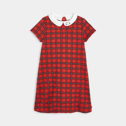 Avis Robe à col Claudine amovible rose fille OKAIDI 1