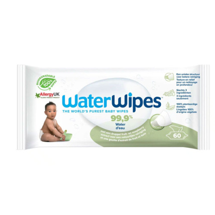 Avis Lingettes Bébé texturées WATER WIPES 1
