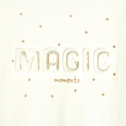 Avis T-shirt à motif blanc fille OKAIDI 3