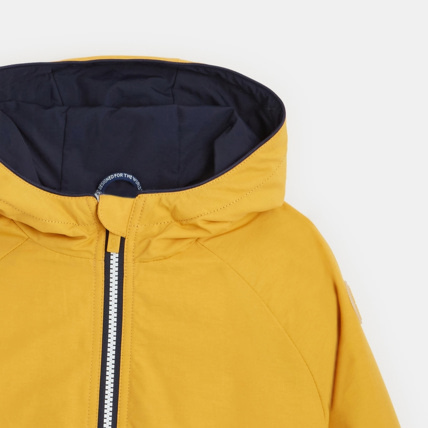 Avis Blouson doublé à capuche jaune garçon OKAIDI 3