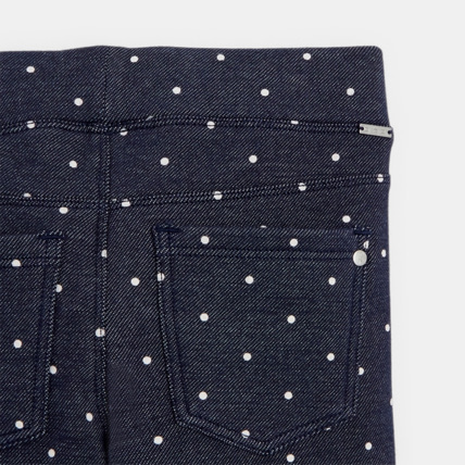 Avis Jeggings chauds à pois blancs fille OKAIDI 4