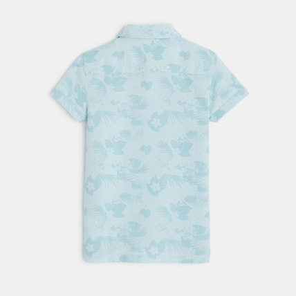 Avis Chemise manches courtes imprimée blanche garçon OKAIDI 3