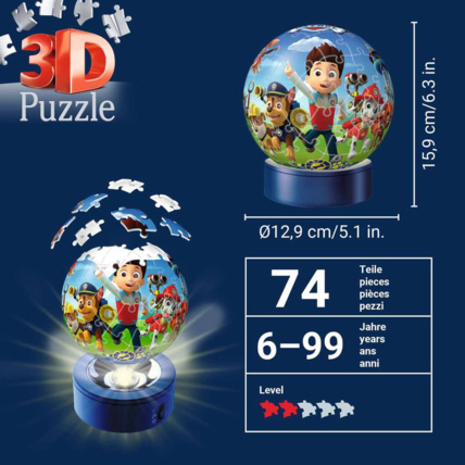 Avis Puzzle Pat'Patrouille illuminé - de 6 ans RAVENSBURGER 5