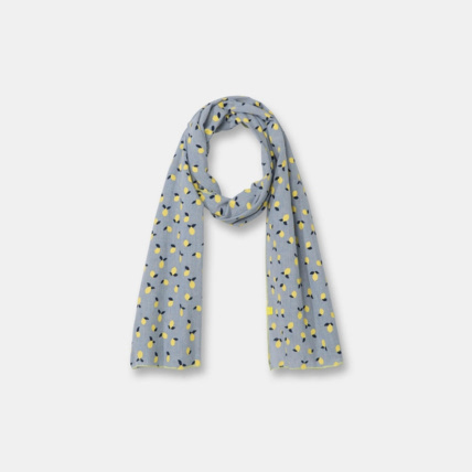 Avis Foulard imprimé jaune fille OKAIDI 1