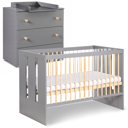 Avis Ensemble commode à langer + lit bébé PAULINE Mon Mobilier Design 6