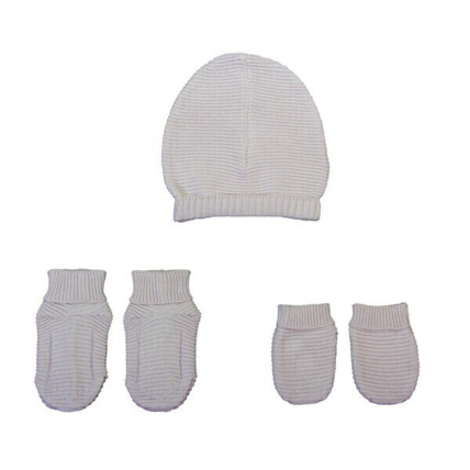 Avis Set bonnet chausson moufle tricot EVEIL & NATURE 1