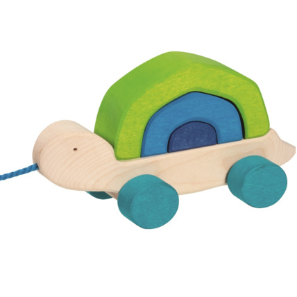 Avis Tortue en bois à tirer GOKI 1