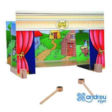 Avis Théâtre magnétique en bois ANDREU TOYS 1