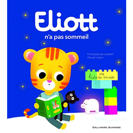 Avis Livre Eliott N'A Pas Sommeil- Livre Animé- De 2 À 4 Ans GALLIMARD JEUNESSE 1