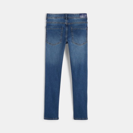 Avis Jean skinny hyper stretch bleu garçon OKAIDI 2