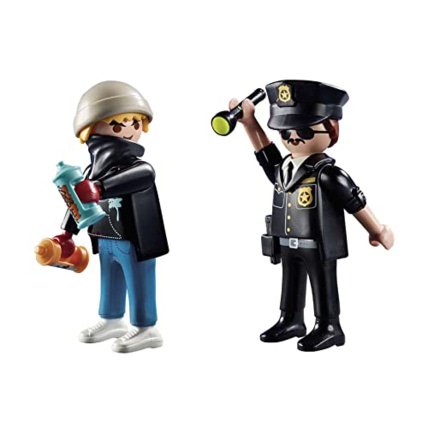 Avis Playmobil City Action - Duo policier et tagueur PLAYMOBIL 1