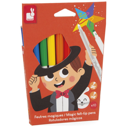 Avis Lot de 10 feutres magiques JANOD 1