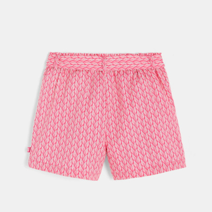 Avis Short imprimé rose fille OKAIDI 3