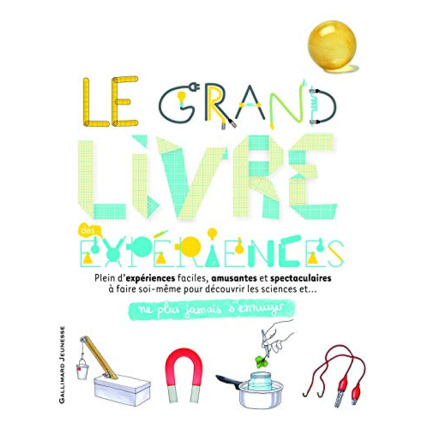 Avis Livre Le Grand Livre Des Expériences - Ne Plus Jamais S'Ennuyer - A Partir De 9 Ans GALLIMARD JEUNESSE 1