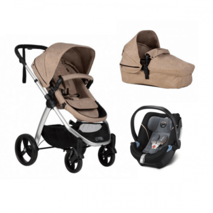 Avis Poussette Cosmopolitain + Nacelle + Coque Cybex Aton 5 Mountain Buggy 1