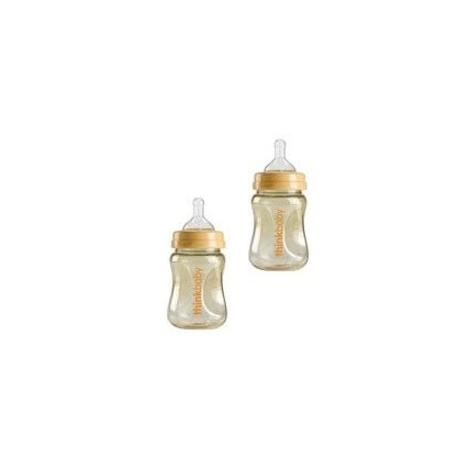 Avis Lot de 2 biberons en PES 150 ml (sans BPA) THINKBABY 1