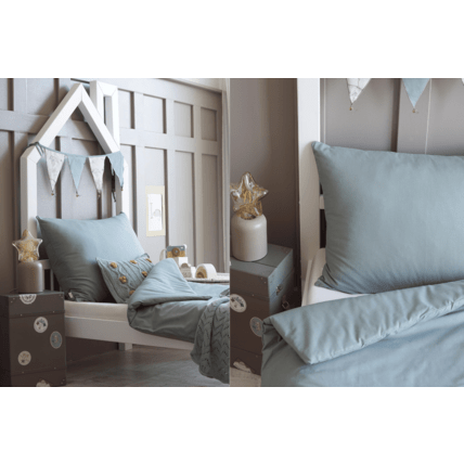 Avis Housse de couette Vert Sauge Mon Lit Cabane 4