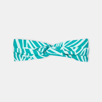Avis Headband imprimé en jersey vert fille OKAIDI 1