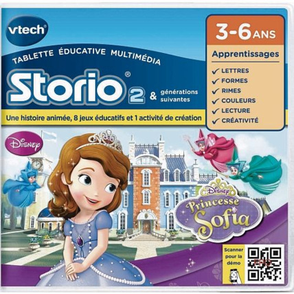 Avis Jeu éducatif Storio : Princesse Sofia VTech 1