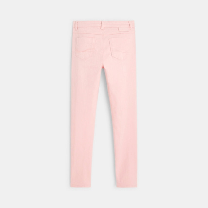 Avis Pantalon skinny brodé rose fille OKAIDI 4