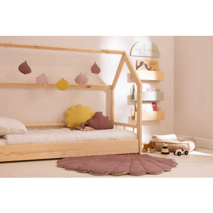 Avis Lit cabane H bois naturel Mon Lit Cabane 116