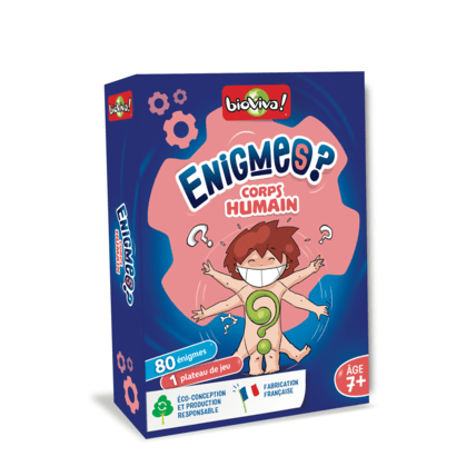Avis Jeu éducatif Enigmes - Corps humain BIOVIVA 1