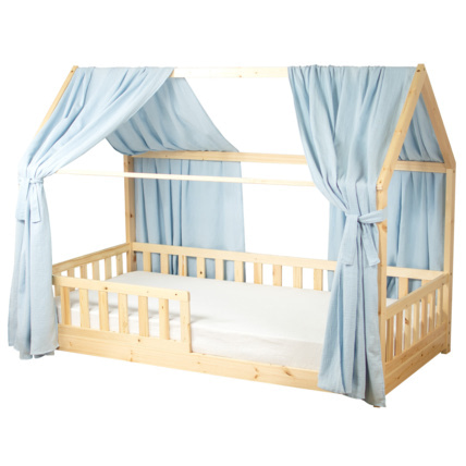 Avis Ciel de lit cabane en gaze de coton DUO Sevira Kids 2