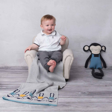 Avis Couverture pour bébé en coton bio, SINGE Sevira Kids 2