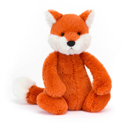 Avis Peluche renard Bashful Fox Cub - Small Jellycat 1