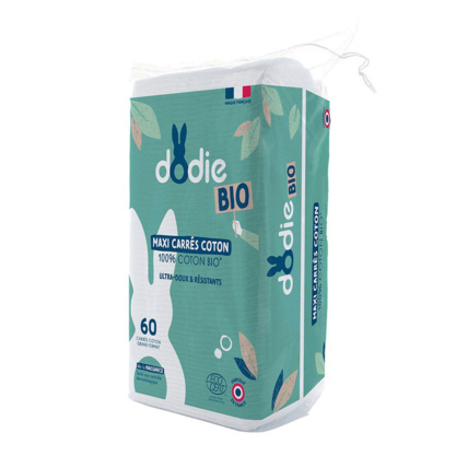 Avis Maxi Carrés Coton Bio Ultra-Doux Résistants DODIE 1