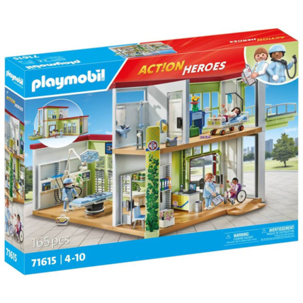 Avis Hôpital aménagé - Action Heroes PLAYMOBIL 1