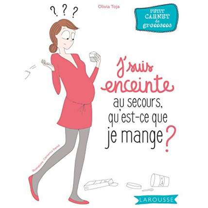 Avis Livre J'suis enceinte: Au secours qu'est-ce que je mange ? LAROUSSE 1