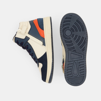 Avis Baskets street montantes bleues garçon OKAIDI 3