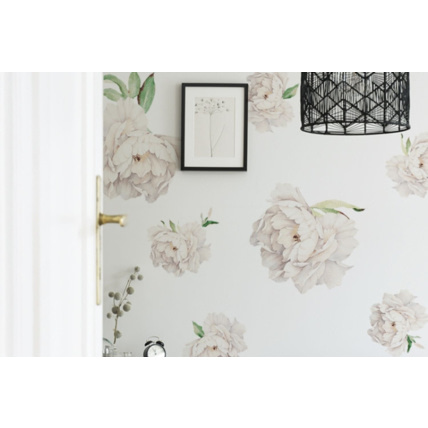 Avis Stickers pivoines blanches Mon Lit Cabane 4